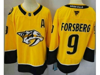 Fanatics Nashville Predators #9 Filip Forsberg Jersey Yellow