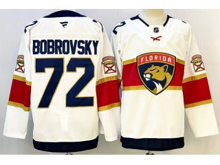 Fanatics Florida Panthers #72 Sergei Bobrovsky Jersey White
