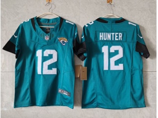 Jacksonville Jaguars #12 Travis Hunter Jersey Teal