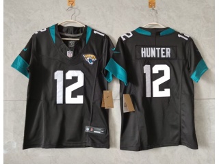 Jacksonville Jaguars #12 Travis Hunter Jersey Black