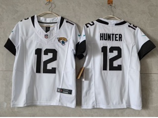 Jacksonville Jaguars #12 Travis Hunter Jersey White