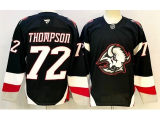 Fanatics Buffalo Sabres #72 Tage Thompson 2023 Reverse Jersey Black