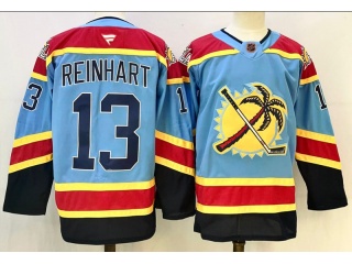Fanatics Florida Panthers #13 Sam Reinhart 2023 Reverse Jersey Blue