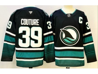 Fanatics San Jose Sharks #39 Logan Couture Alternate Premium Jersey Black