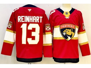 Fanatics Florida Panthers #13 Sam Reinhart Jersey Red