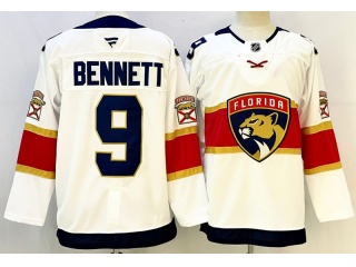 Fanatics Florida Panthers #9 Sam Bennett Jersey White