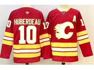 Fanatics Calgary Flames #10 Jonathan Huberdeau Jersey Red
