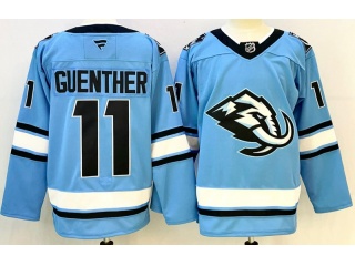Fanatics Utah Hockey Club #11 Dylan Guenther Jersey Blue