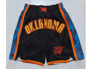 Oklahoma City Thunder 2024-25 City Throwback Short Black