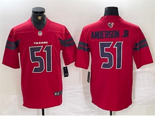 Houston Texans #51 Will Anderson Jr Vapor F.U.S.E. Limited Jersey Red