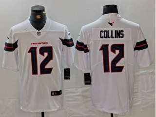 Houston Texans #12 Nico Collins Vapor F.U.S.E. Limited Jersey White