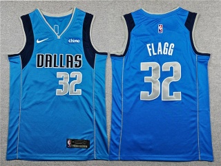 Dallas Mavericks #32 Cooper Flagg Jersey Blue