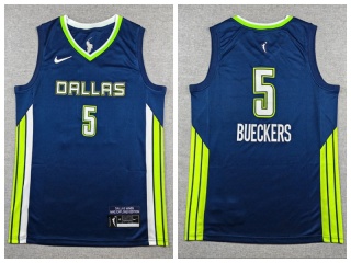 Dallas Wings #5 Paige Bueckers Jersey Navy Blue