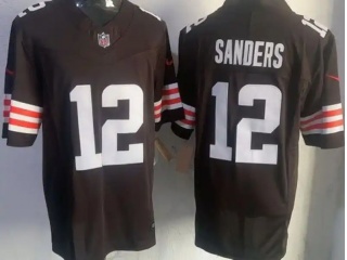 Cleveland Browns #12 Shedeur Sanders F.U.S.E Limited Jersey Brown