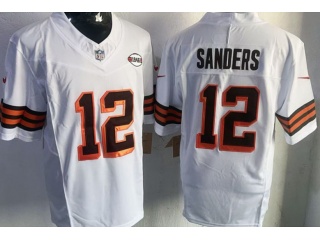 Cleveland Browns #12 Shedeur Sanders 1946th F.U.S.E Limited Jersey White