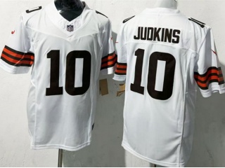Cleveland Browns #10 Quinshon Judkins F.U.S.E Limited Jersey White
