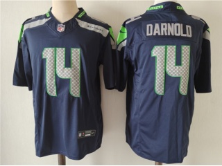 Seattle Seahawks #14 Sam Darnold Vapor Limited Jersey Blue