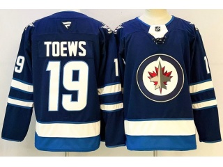 Fanatics Winnipeg Jets #19 Jonathan Toews Jersey Blue