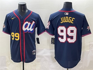 New York Yankees #99 Aaron Judge 2025 MLB All-Star Players Limited Jersey Navy
