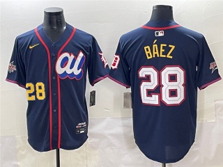 Detroit Tigers #28 Javi Baez 2025 MLB All-Star Players Limited Jersey Navy