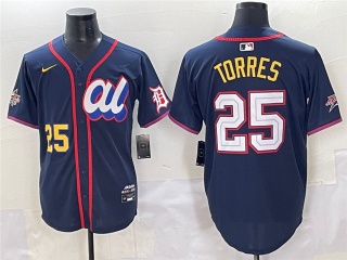 Detroit Tigers #25 Gleyber Torres 2025 MLB All-Star Players Limited Jersey Navy