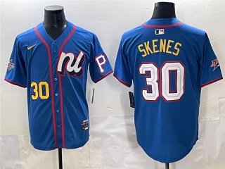 Pittsburgh Pirates #30 Paul Skenes 2025 MLB All-Star Players Limited Jersey Blue