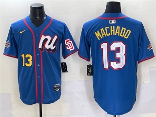 San Diego Padres #13 Manny Machado 2025 MLB All-Star Players Limited Jersey Blue