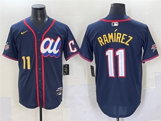 Cleveland Guardians #11 Jose Ramirez 2025 MLB All-Star Players Limited Jersey Navy