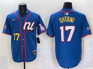 Los Angeles Dodgers #17 Shohei Ohtani 2025 MLB All-Star Players Limited Jersey Blue