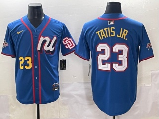 San Diego Padres #23 Fernando Tatis Jr 2025 MLB All-Star Players Limited Jersey Blue
