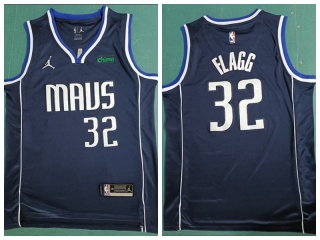 Dallas Mavericks #32 Cooper Flagg Mavs Jersey Navy Blue