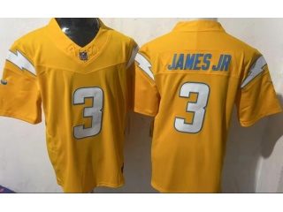 Los Angeles Chargers #3 Derwin James Jr. Alternate F.U.S.E Limited Jersey Gold