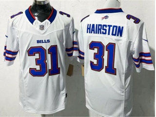 Buffalo Bills #31 Maxwell Hairston Vapor Limited Jersey White