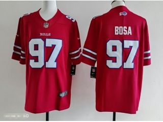 Buffalo Bills #97 Nick Bosa Vapor Limited Jersey Red