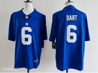 New York Giants #6 Jaxson Dart Vapor Limited Jersey Blue