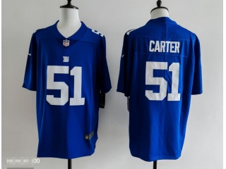 New York Giants #51 Abdul Carter Vapor Limited Jersey Blue