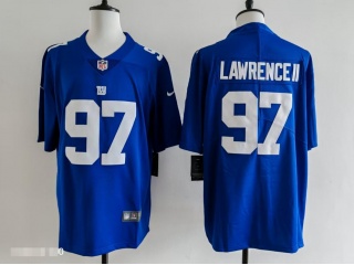 New York Giants #97 Dexter Lawrence II Vapor Limited Jersey Blue