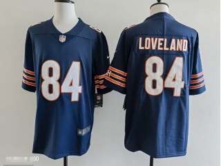 Chicago Bears #84 Colston Loveland Limited Jersey Blue