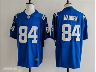 Indianapolis Colts #84 Tyler Warren Limited Jersey Blue