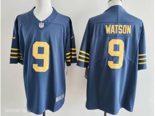 Green Bay Packers #9 Christian Watson The 1923 Classic Vapor Limited Jersey Navy