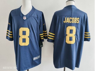 Green Bay Packers #8 Josh Jacobs The 1923 Classic Vapor Limited Jersey Navy