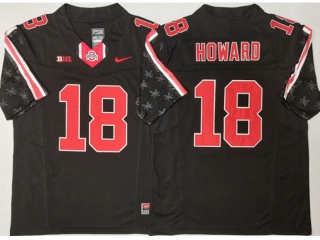 Ohio State Buckeyes #18 Will Howard 2025 F.U.S.E. Limited Jersey Black