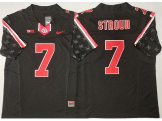 Ohio State Buckeyes #7 C.J. Stroud 2025 F.U.S.E. Limited Jersey Black