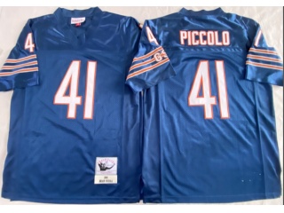 Chicago Bears #41 Brian Piccolo Throwback Jersey Blue