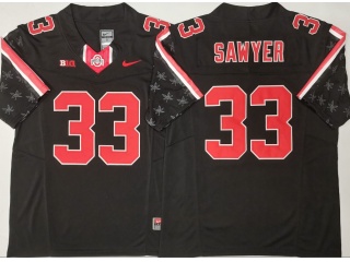 Ohio State Buckeyes #33 Jack Sawyer 2025 F.U.S.E. Limited Jersey Black