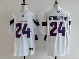Houston Texans #24 Derek Stingley Jr. Vapor F.U.S.E. Limited Jersey White