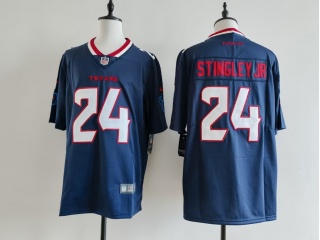 Houston Texans #24 Derek Stingley Jr. Vapor F.U.S.E. Limited Jersey Navy