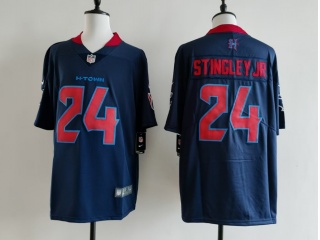 Houston Texans #24 Derek Stingley Jr. Vapor F.U.S.E. Limited Jersey Navy 2nd