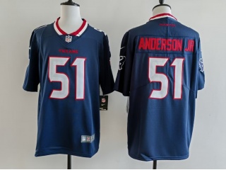 Houston Texans #51 Will Anderson Jr Vapor F.U.S.E. Limited Jersey Navy