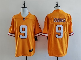 Tampa Bay Buccaneers #9 Emeka Egbuka Throwback Limited Jersey Orange